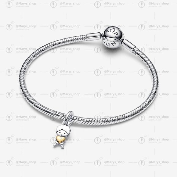 Pandora Happy Boy Dangle Charm - Picture 3 of 5